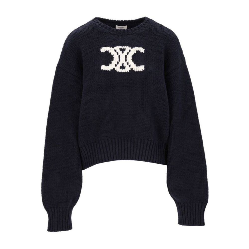 Celine Women Triomphe Jacquard Knit